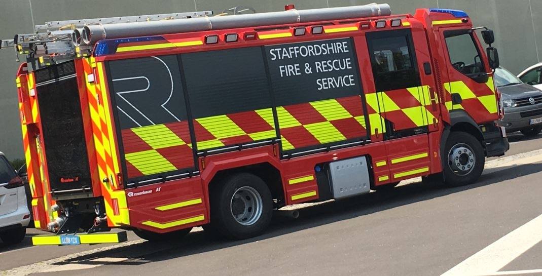 Rosenbauer fire engine