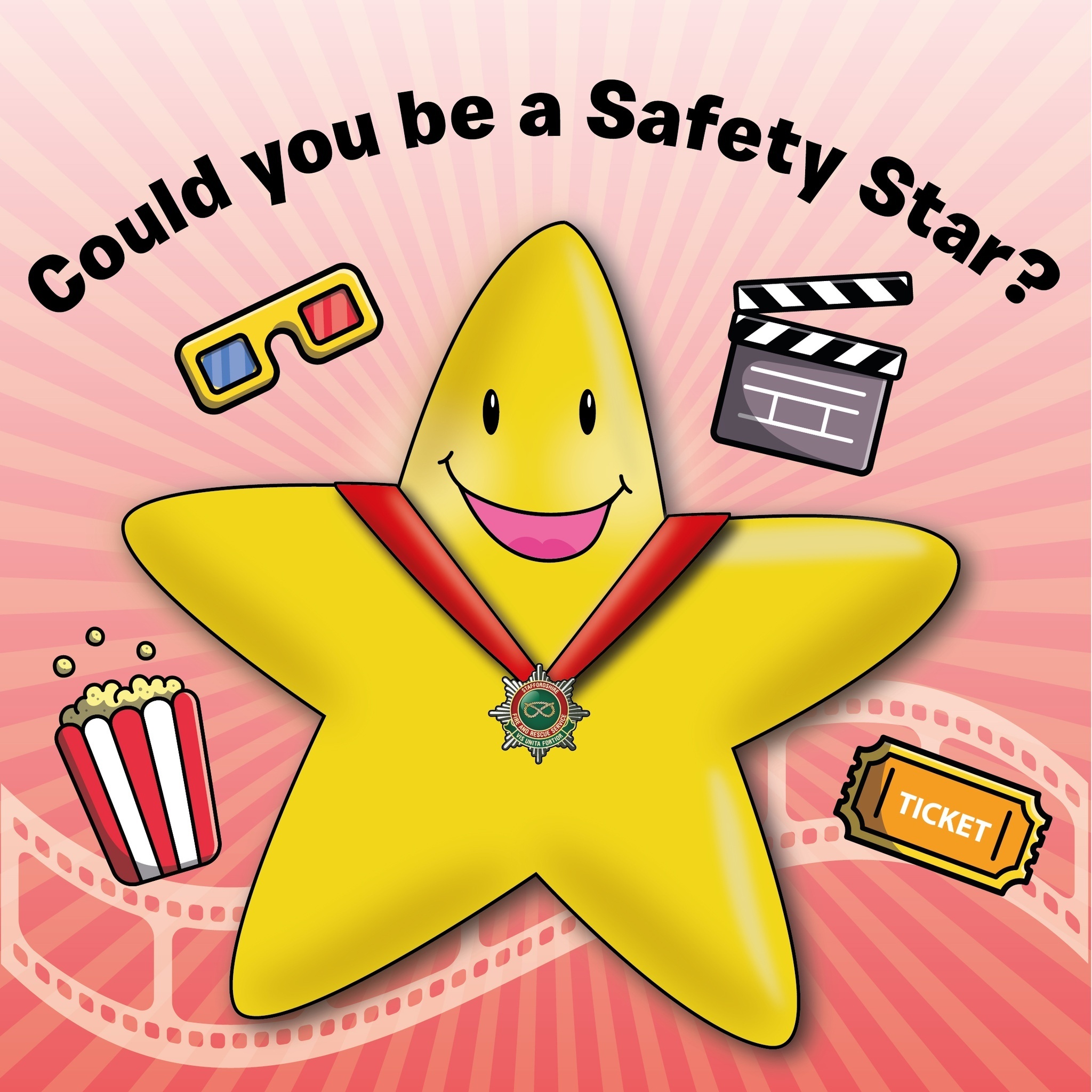 Safety stars poster