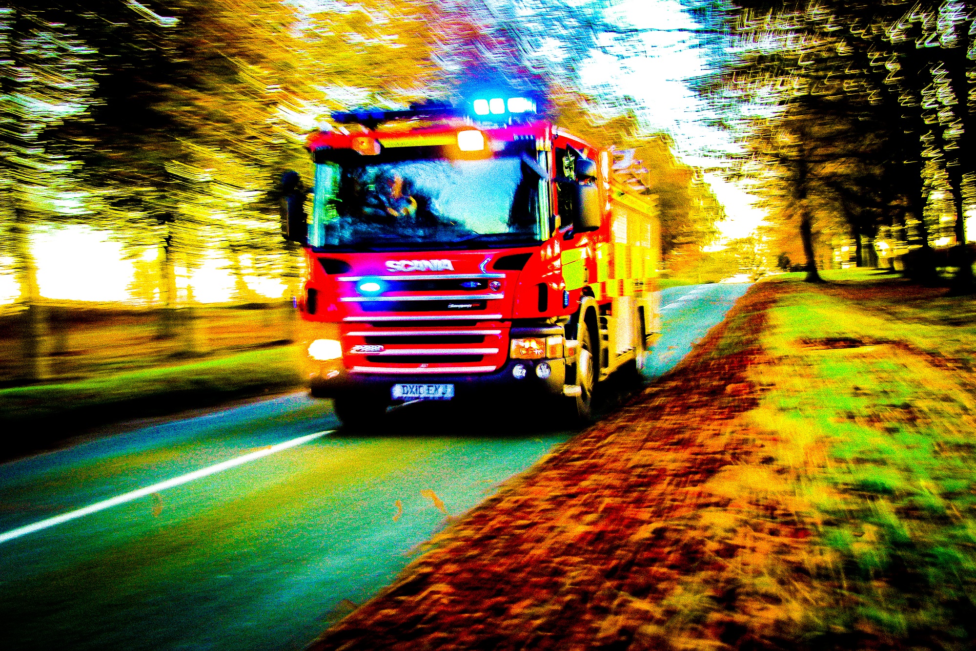 SFRS fire engine