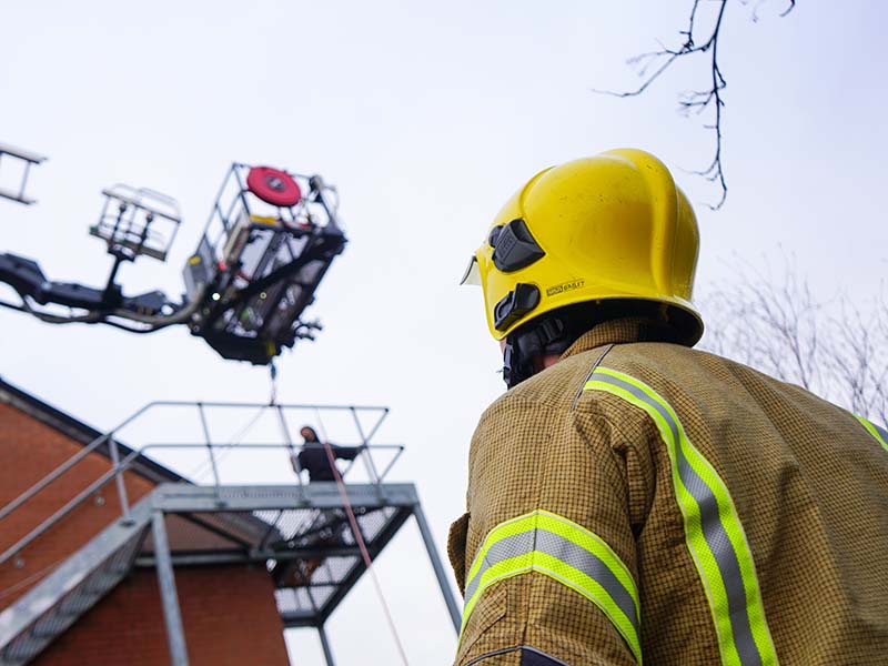 Firefighter and ALP