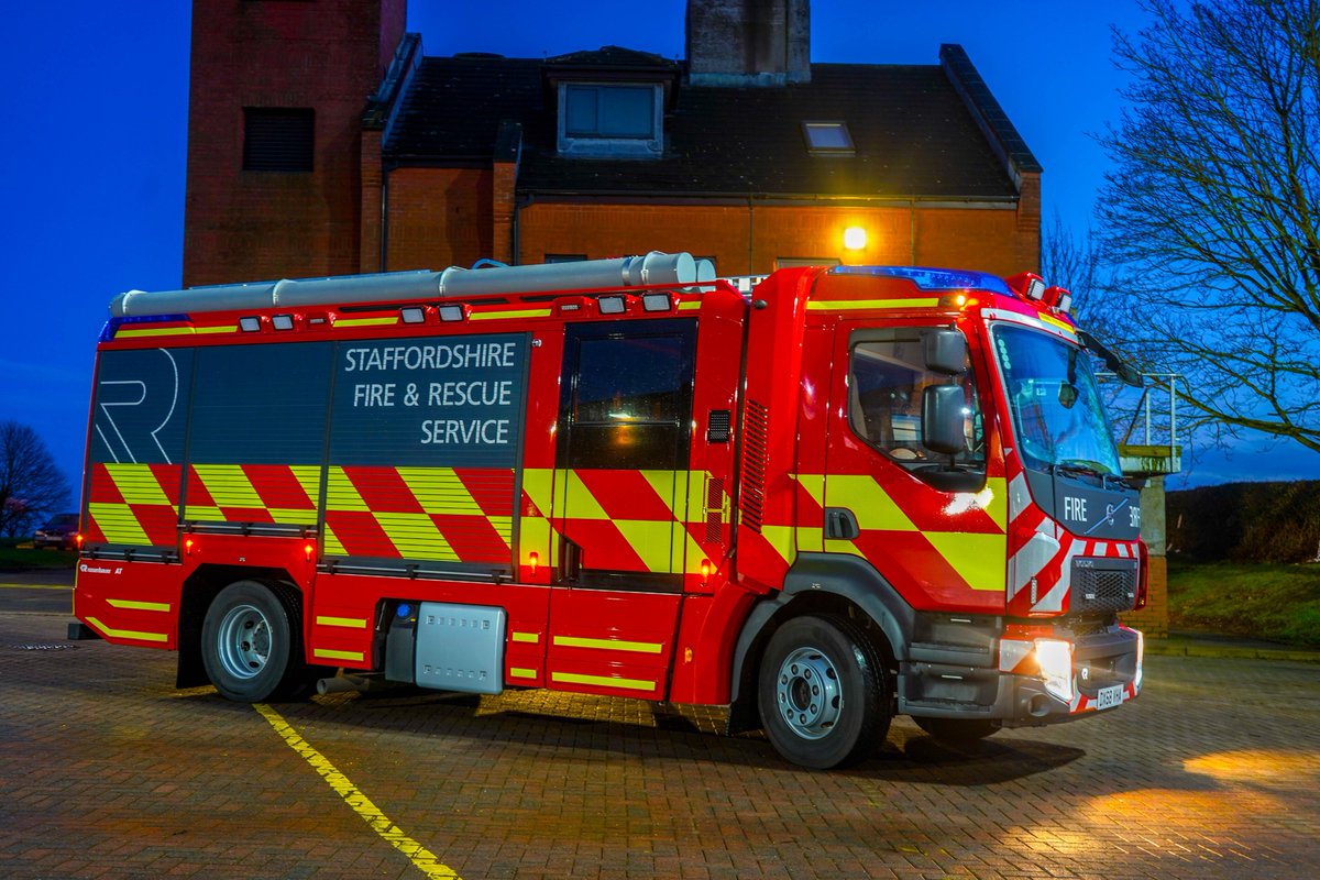 Rosenbauer fire engine