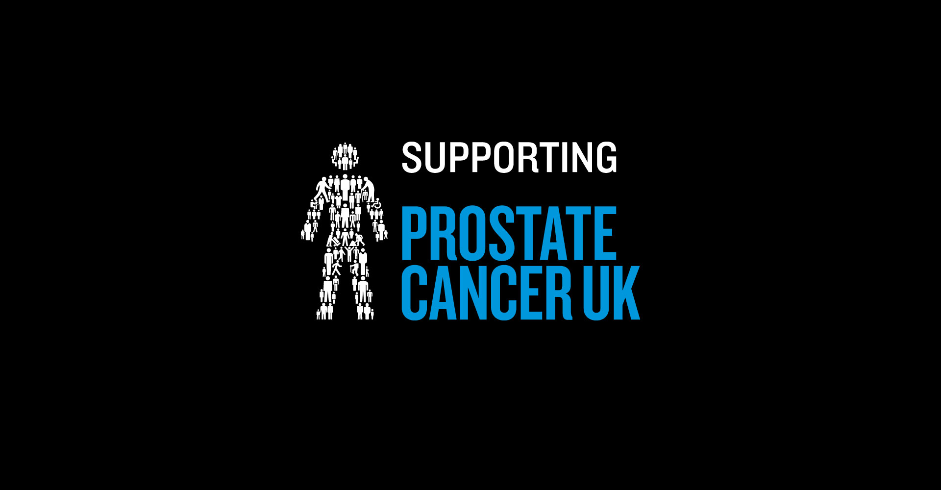 Supporting Prostate Cancer UK poster